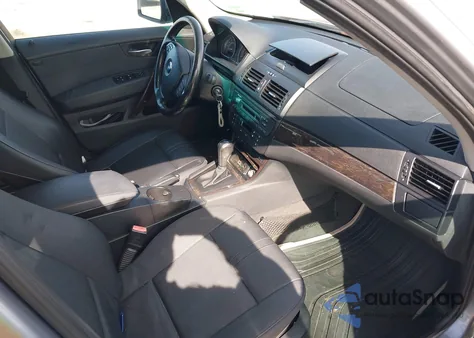 2007 BMW X3 3.0Si from USA, damaged, VIN WBXPC93407WF20334